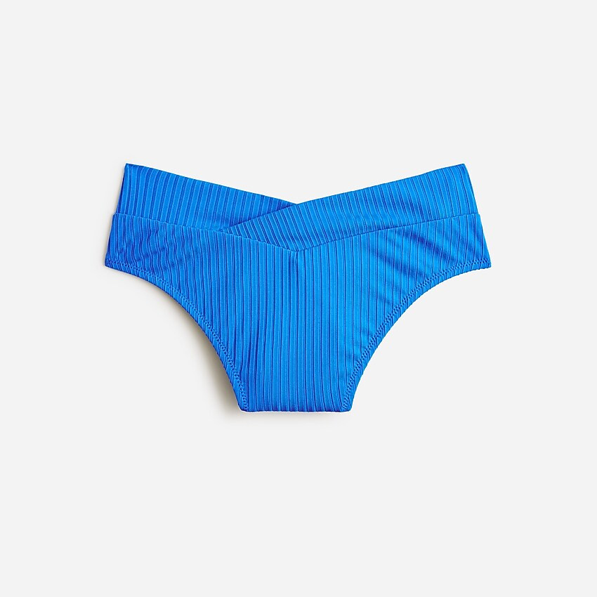 Wide-rib crossover cheeky bottom | J. Crew US