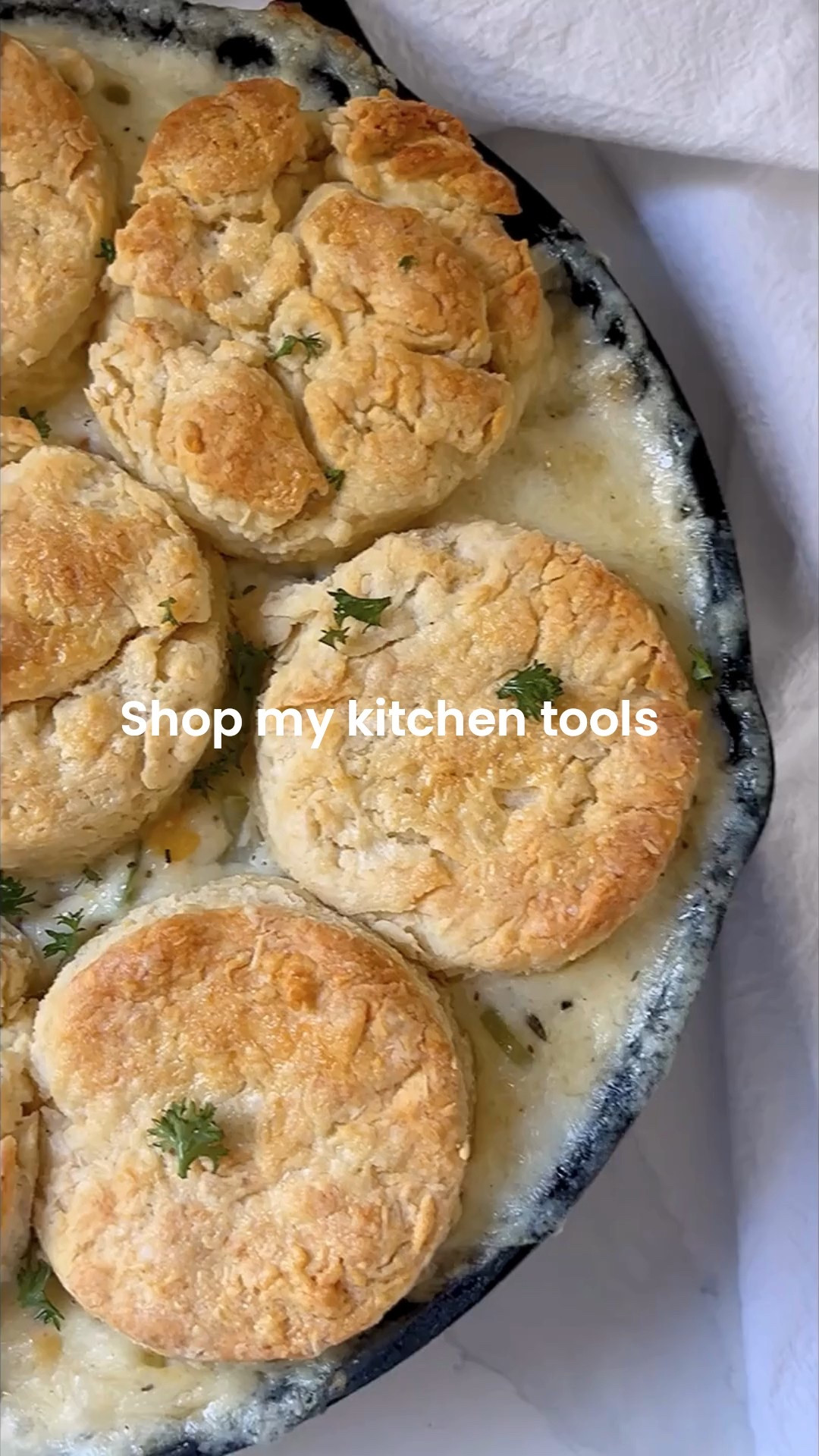 Comfort food made easy! This biscuit pot pie comes together perfectly with my favorite Lodge + Staub pans. 🥘 Don’t skip the tools—my biscuit cutter + pastry blender make flaky biscuits a breeze! 🥖

#LTKhome #LTKSeasonal #LTKunder50 #bakingtools #castironcooking #fallrecipes #easycomfortfood #onepanmeals
