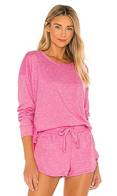 onzie x REVOLVE High Low Sweatshirt in Pink from Revolve.com | Revolve Clothing (Global)