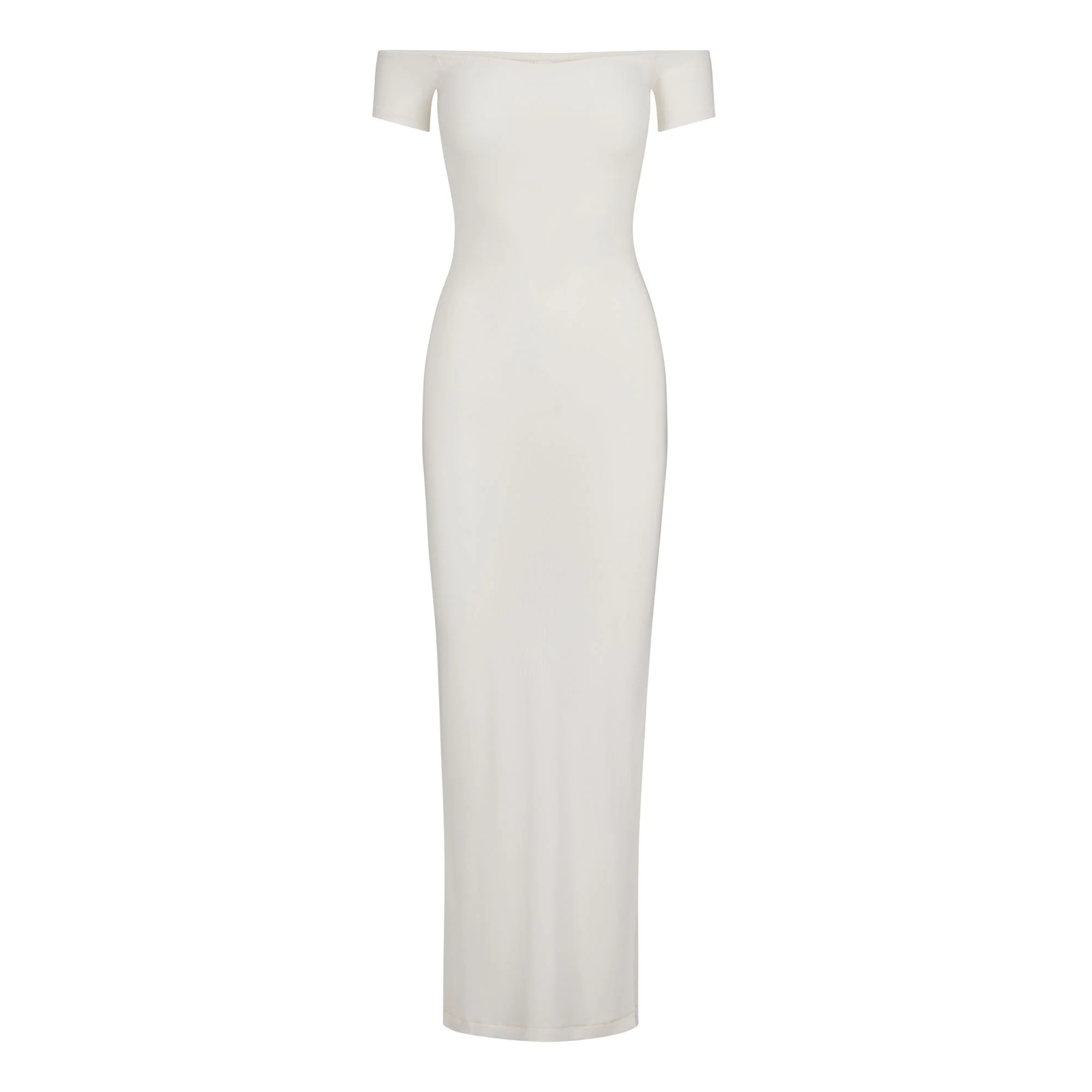 SOFT LOUNGE OFF THE SHOULDER DRESS | SKIMS (US)