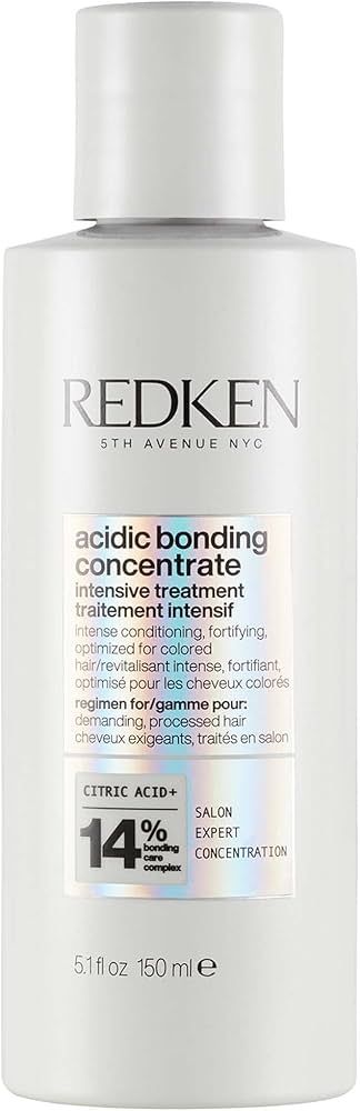 Redken Bonding Treatment for Damaged Hair Repair | Acidic Bonding Concentrate | Intensive Bonding... | Amazon (US)