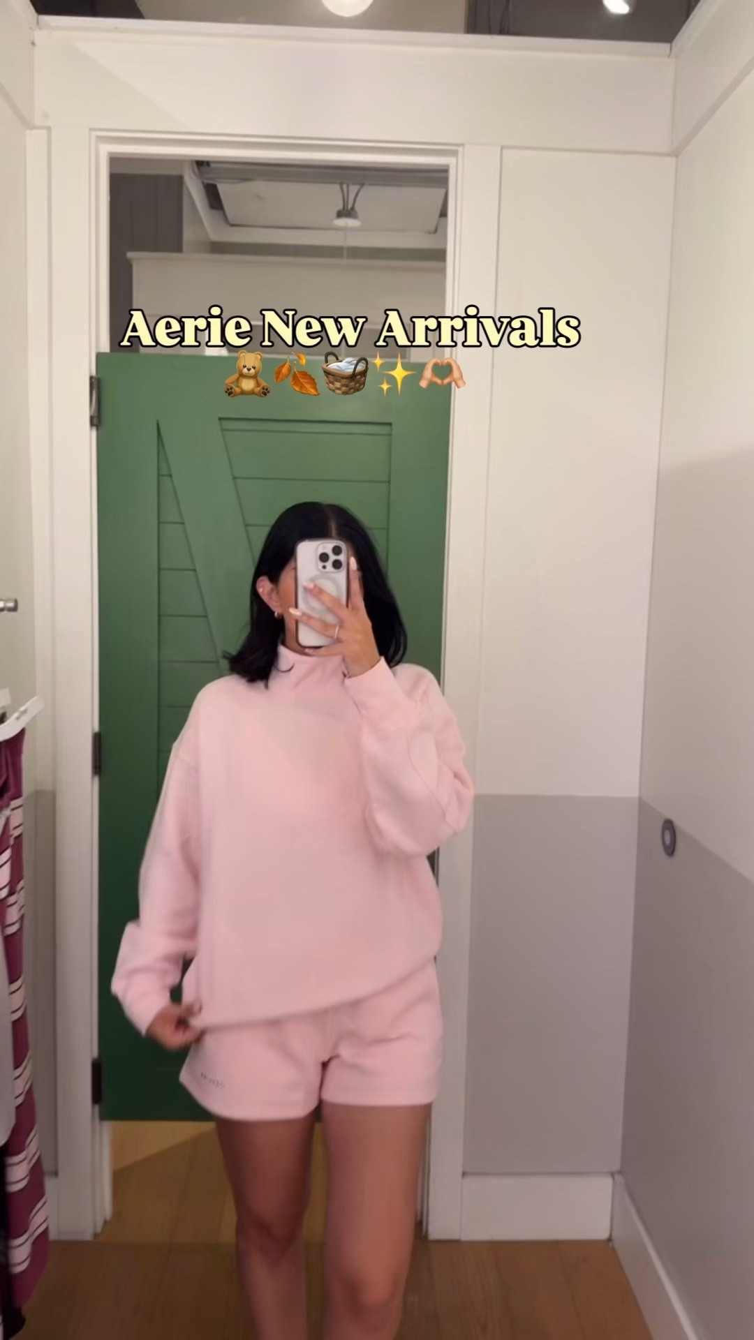 Obsessing over these new arrivals from @Aerie 🧸✨🧺🍂🫶🏼

#LTKootd #LTKSeasonal #LTKMidsize