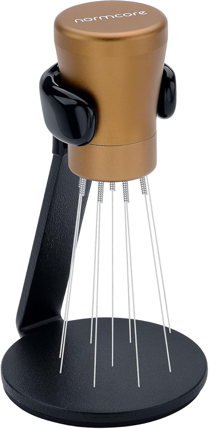 Normcore WDT Tool V2.1 with Stand - 0.23mm 9 Prong Espresso Distribution Tool, Weiss Distribution... | Amazon (US)
