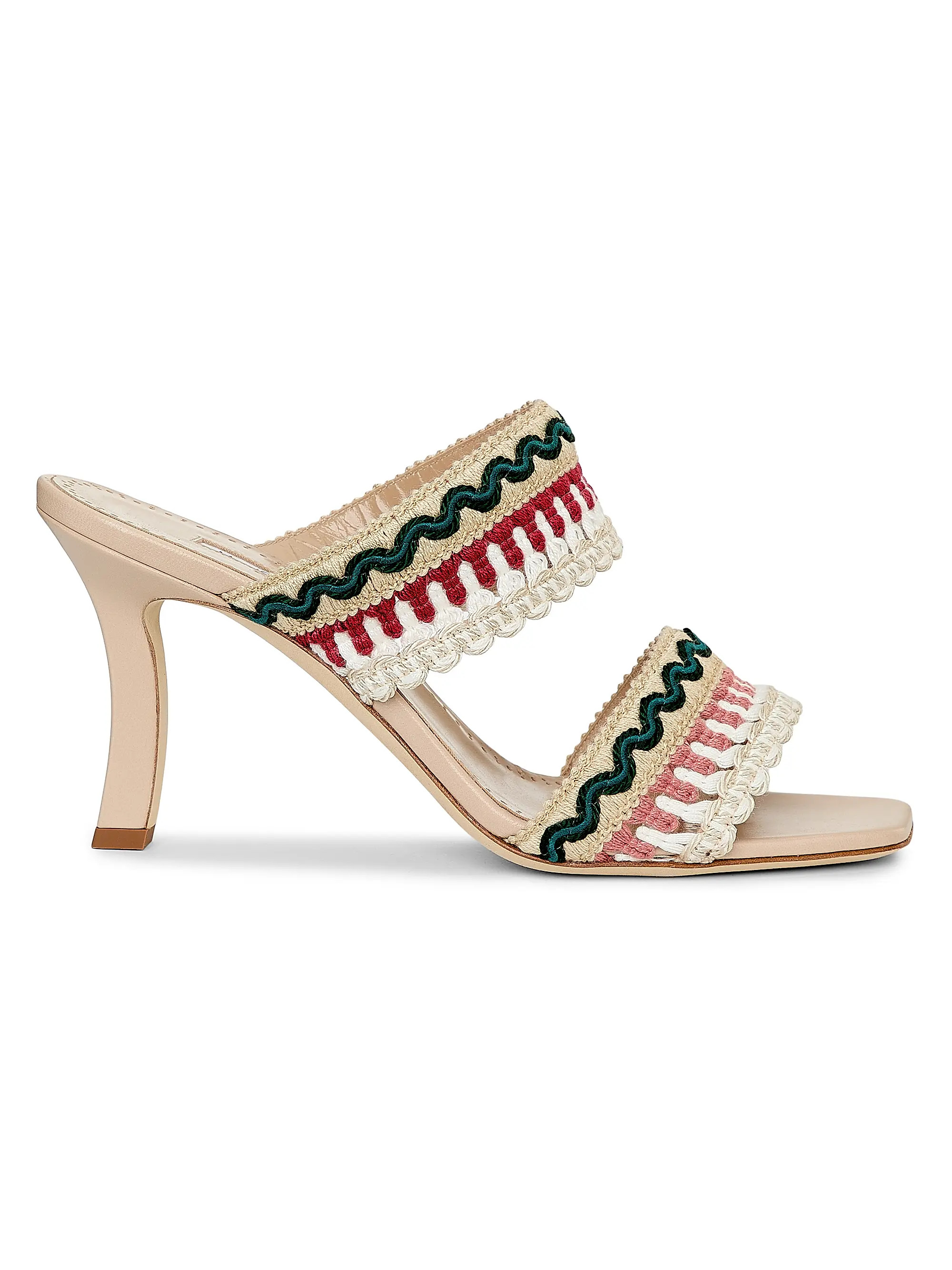Mabecomu Embroidered Sandals | Saks Fifth Avenue