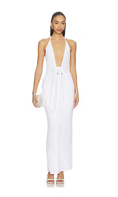 superdown Nebula Maxi Dress in White from Revolve.com | Revolve Clothing (Global)