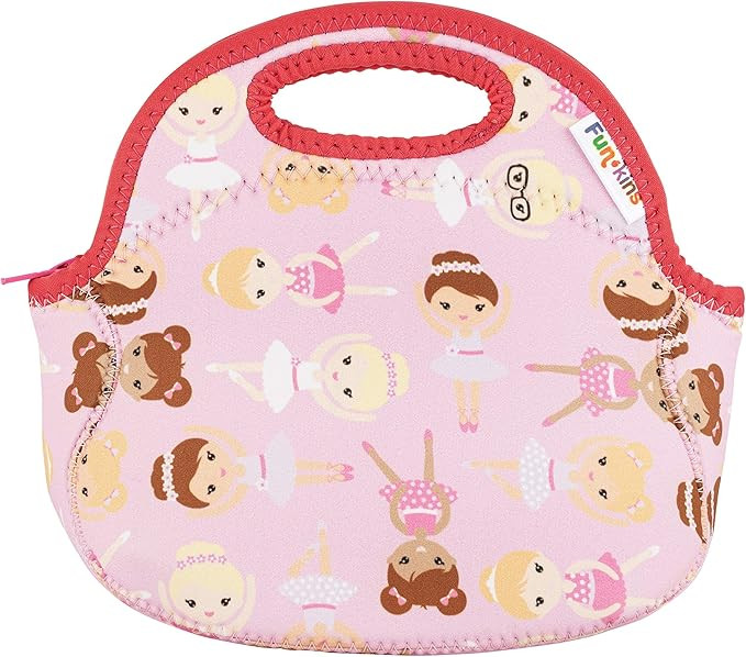 FUN KINS Insulated Lunch Bag for Kids, Durable, Machine Washable, Premium Quality, Interior Pocke... | Amazon (US)