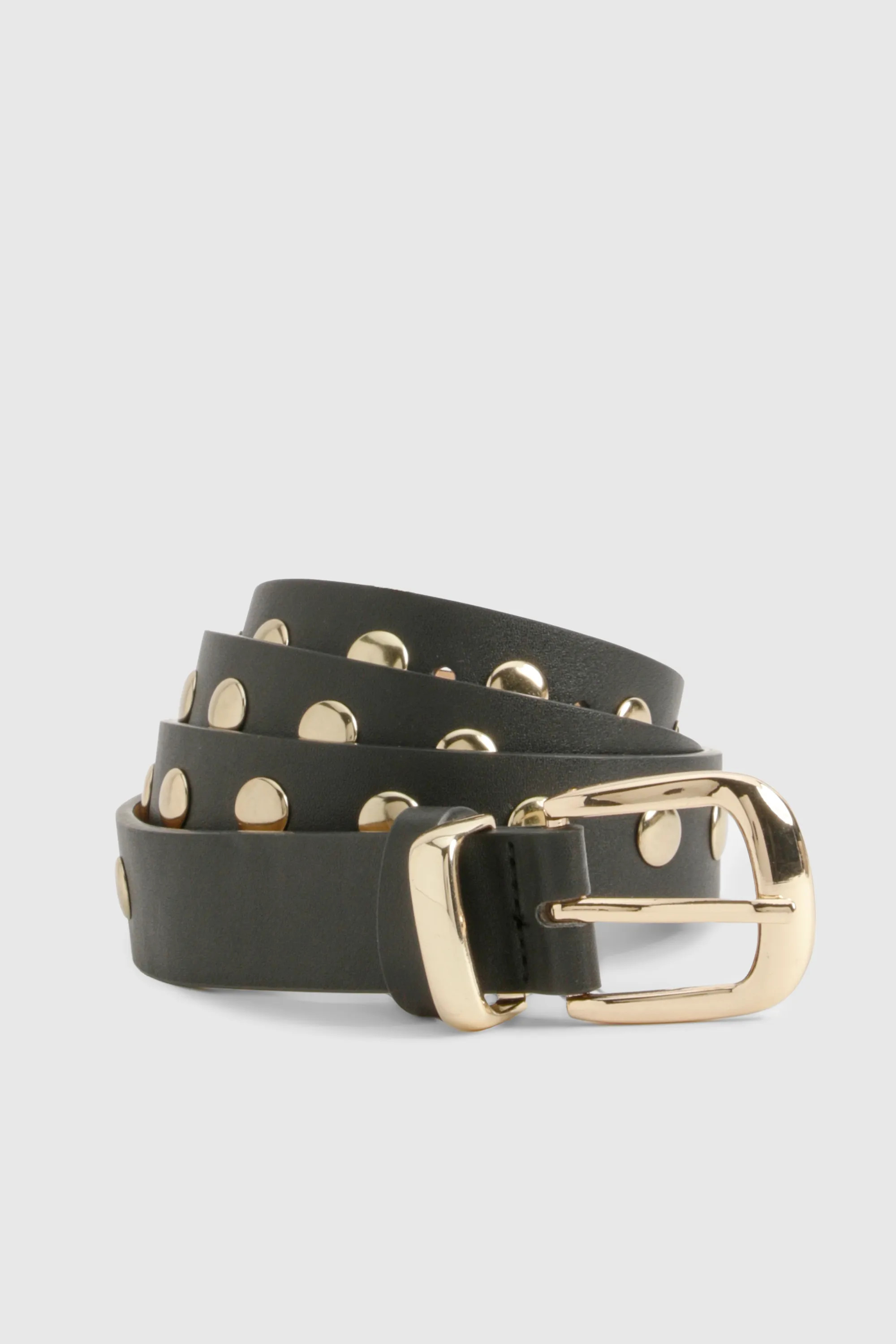 Belts | Large Stud Belt | boohoo | Debenhams UK
