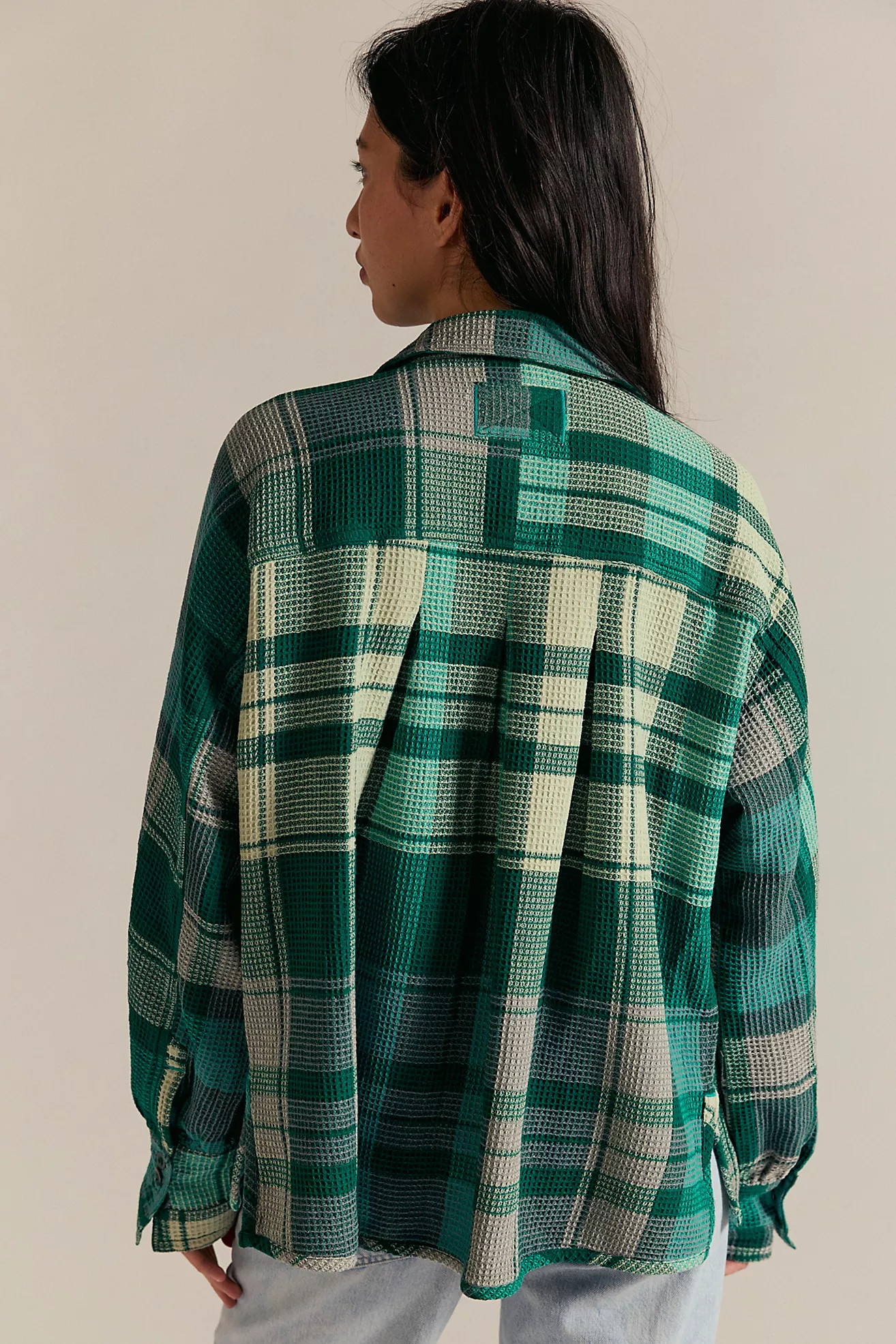 We The Free Cozy In Plaid Shirt | Free People (Global - UK&FR Excluded)