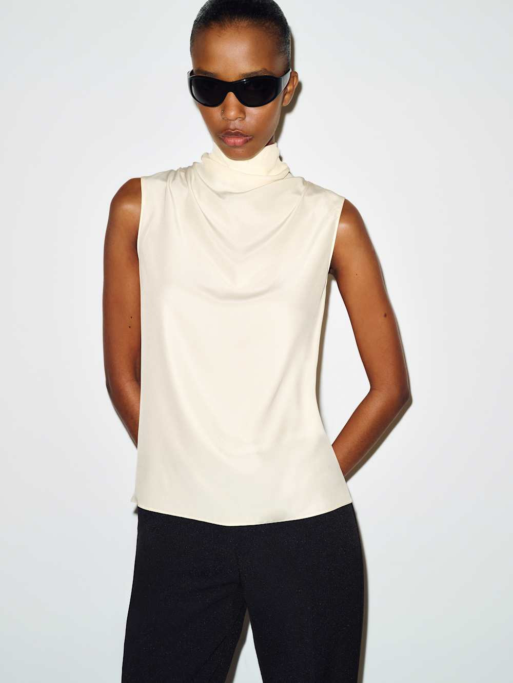 Bobbi Silk Top | Reformation (Global)