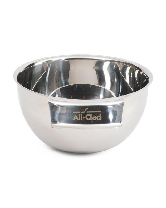 1.5qt Stainless Steel Mixing Bowl Slightly Blemished | TJ Maxx