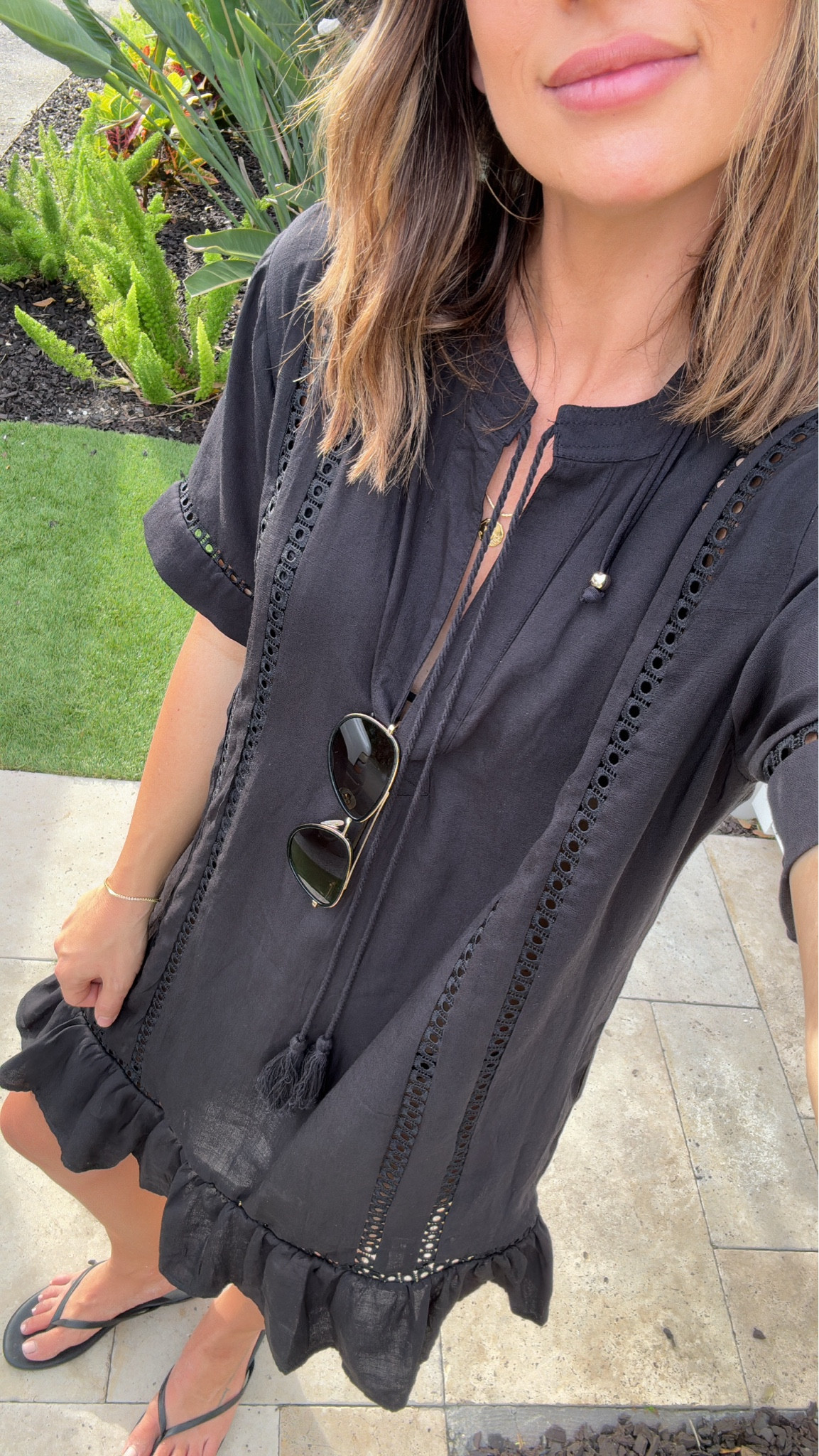 Black beach dress size small
Walmart Black bikini size XS
Black sandals size 7
Amazon beach bag
Straw cowboy hat
Sunglasses-coming soon 

#beach #swim #vacation #laurabeverlin

#LTKsalealert #LTKswim #LTKfindsunder50