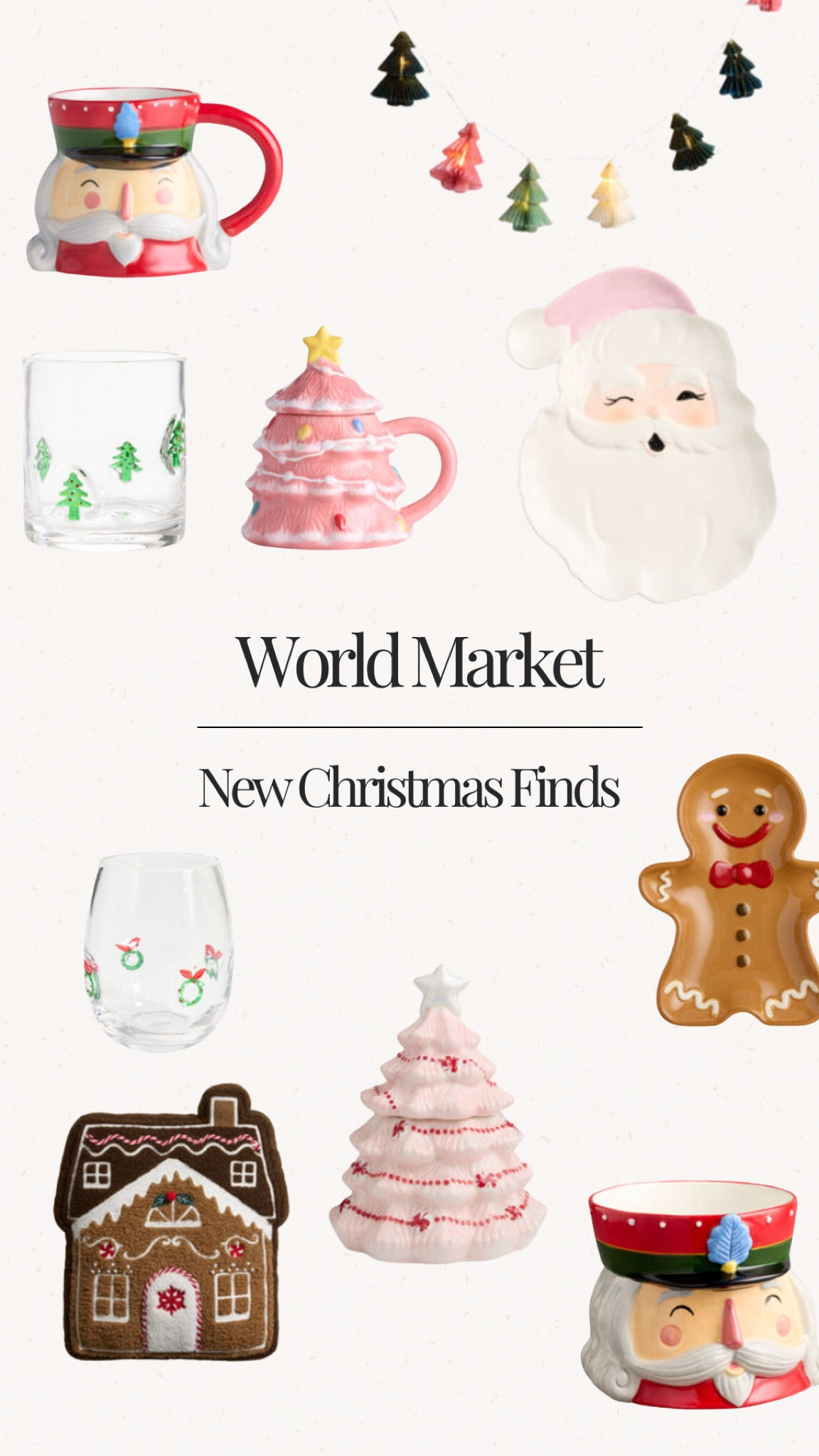 New World Market Christmas Finds 

#LTKSeasonal #LTKFamily
