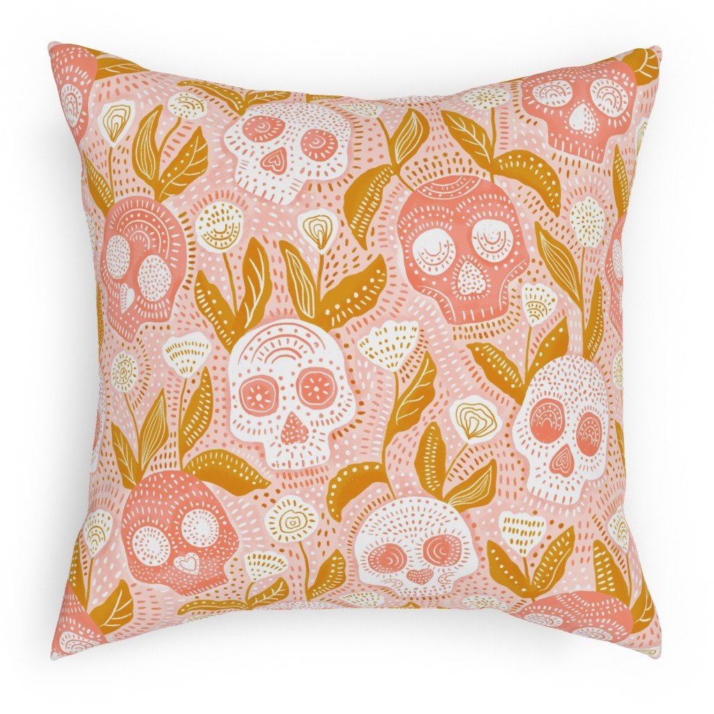 Halloween Skulls - Pastel Pillow | Shutterfly
