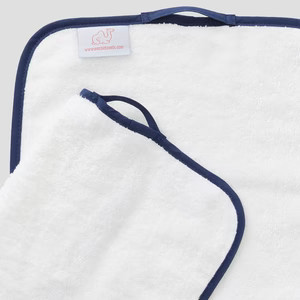 Piped Edge Hand Towels (pair) | Weezie Towels