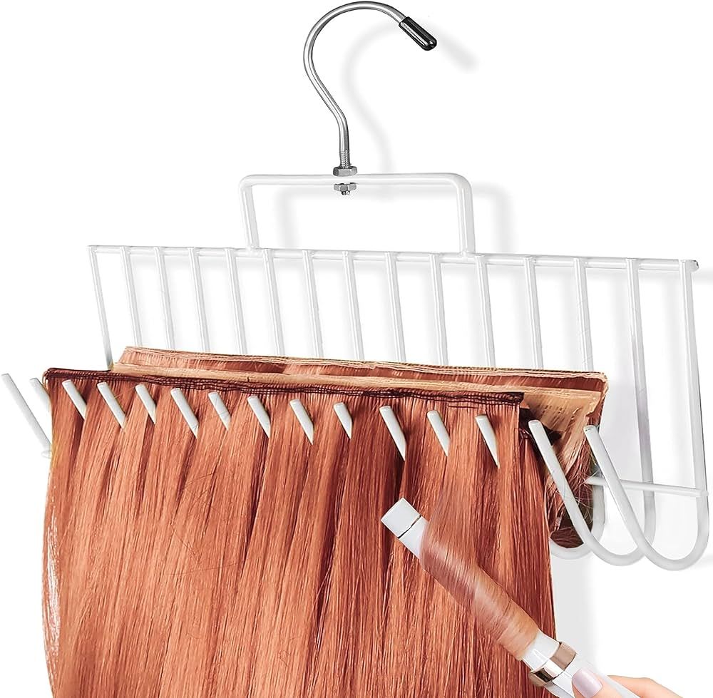 Hair Extension Holder, Hair Extension Hanger for Fashion Salon Barber Shop, Hair Extension Storag... | Amazon (US)