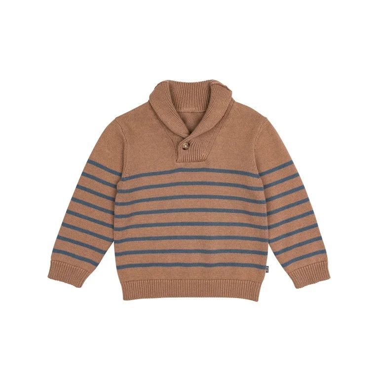 Modern Moments by Gerber Toddler Boy Shawl Collar Sweater, Sizes 12M-5T | Walmart (US)