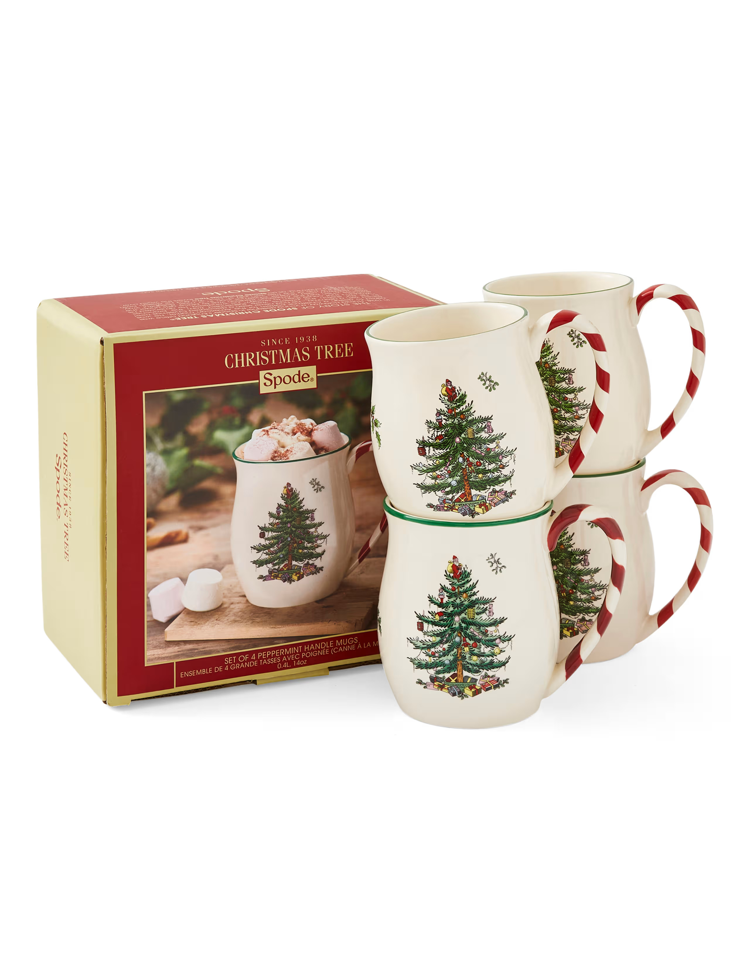 Set of 4 Christmas Tree Mugs | Marks & Spencer (UK)