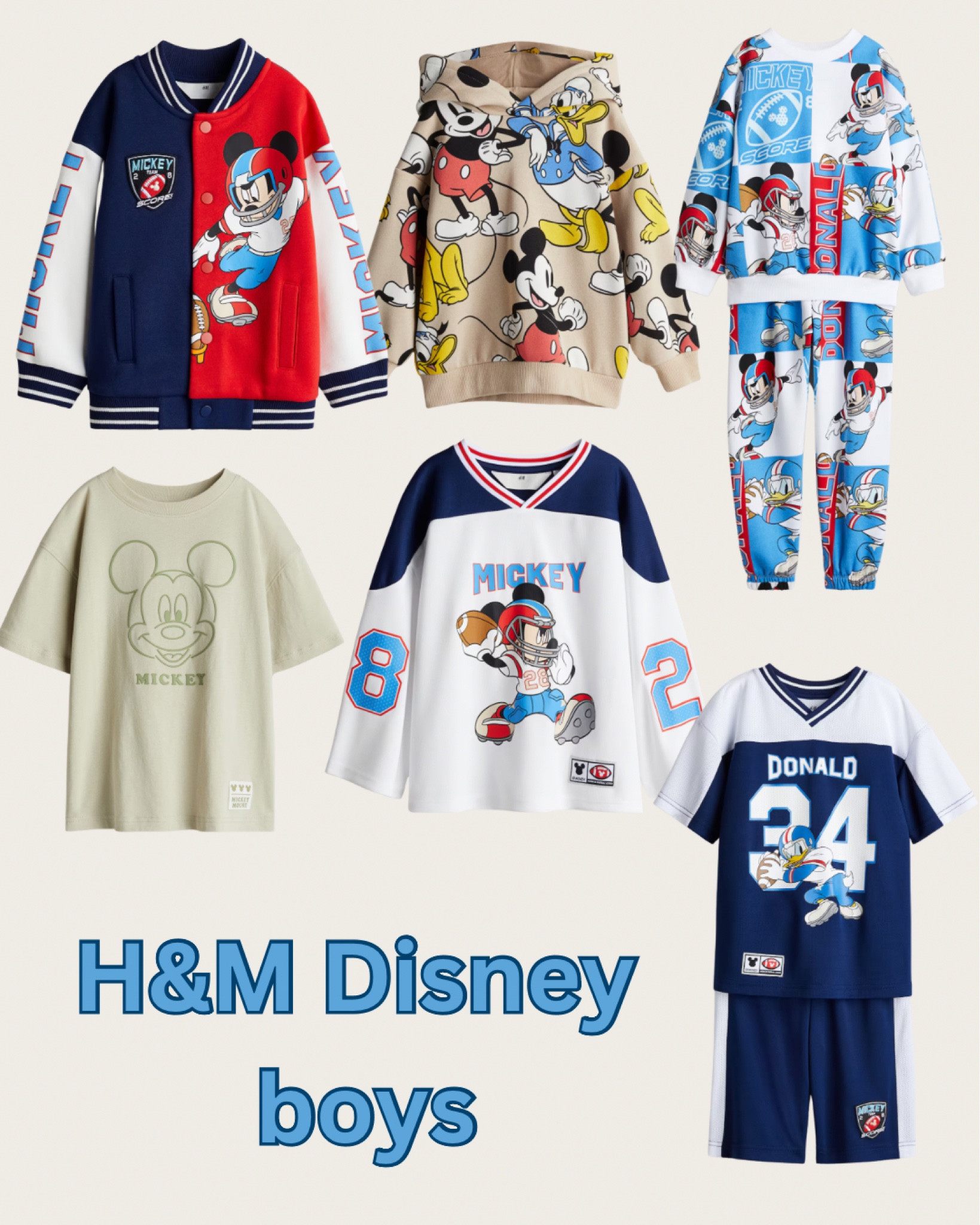 H&M Disney Boys fashion ✨🩵