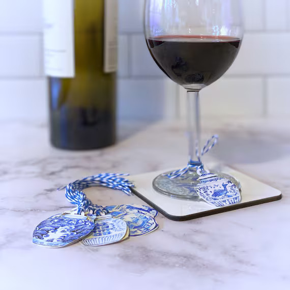 Ginger Jar Tiny Tags pack of 10  Wine Tags  Wine Charms  - Etsy | Etsy (US)
