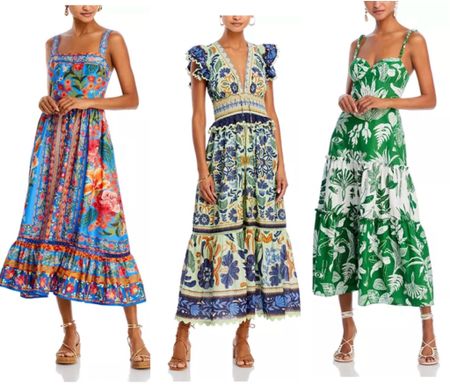 Love these three printed midi dresses. Spring outfit, summer outfit.

#LTKover40 #LTKU #LTKSeasonal