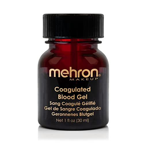 Mehron Makeup Coagulated Blood Gel | Fake Thick Blood Makeup | SFX for Halloween, Cosplay, and Special FX 1 oz (30g) | Amazon (US)