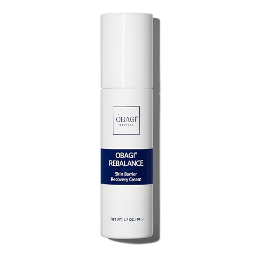 Obagi Rebalance Skin Barrier Recovery Cream – Soothing Postbiotic Moisturizer Reduces Redness with Ceramides and Niacinamide – Suitable for Sensitive Skin with Eczema, Rosacea or Acne – 1.7 oz | Amazon (US)