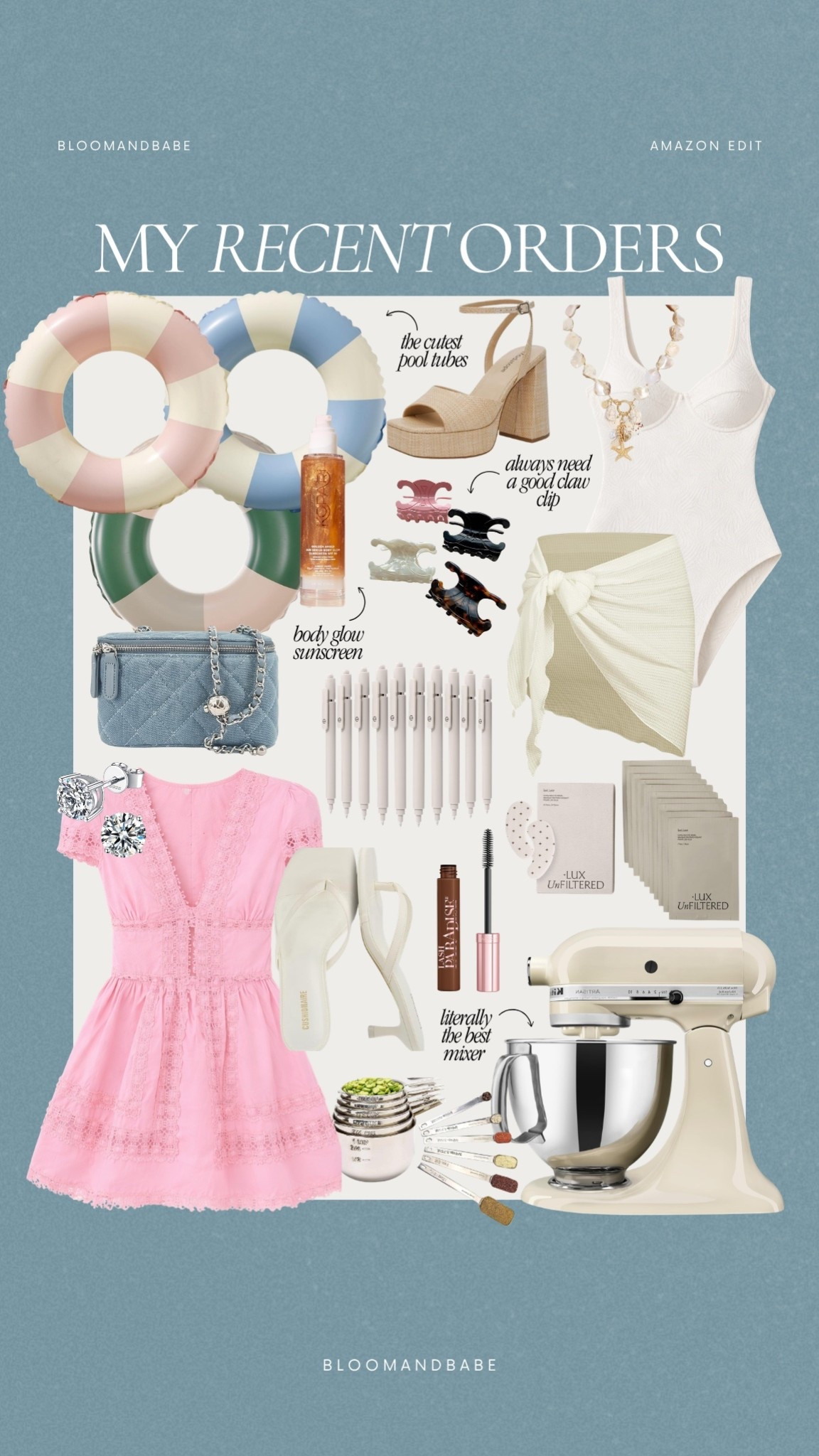 My recent Amazon orders that are a must for Spring/Summer!

#LTKootd #LTKgrwm #LTKSwim