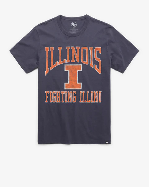 ILLINOIS FIGHTING ILLINI BIG UPS '47 FRANKLIN TEE | '47Brand