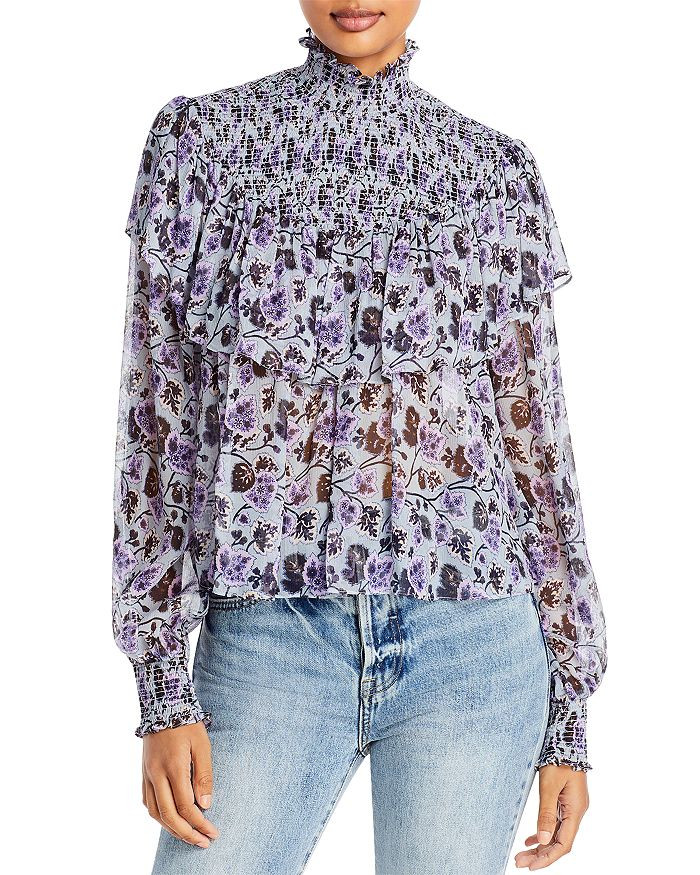 Drew Floral Print Top | Bloomingdale's (US)
