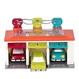 Amazon.com: Battat – 3 Car Garage – Shape Sorting Toy Garage with Keys and 3 Toy Cars for Tod... | Amazon (US)