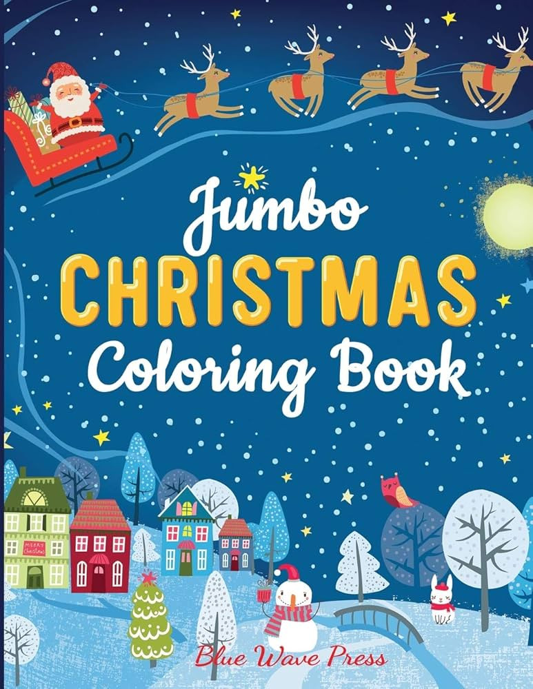 Jumbo Christmas Coloring Book | Amazon (US)
