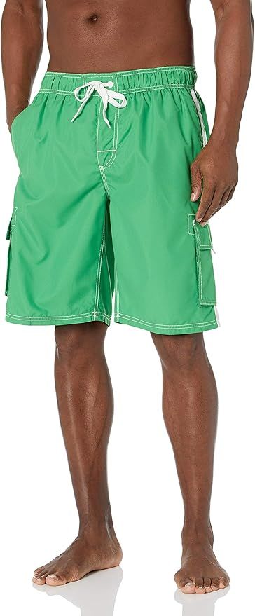 Kanu Surf Men's Barracuda Swim Trunks (Regular & Extended Sizes) | Amazon (US)