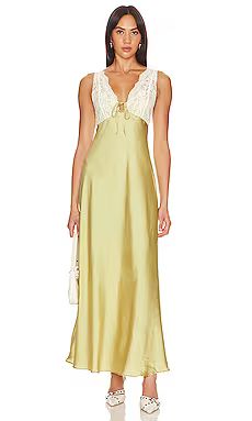 Free People x REVOLVE x Intimately FP Country Side Maxi In Palm Leaf Combo from Revolve.com | Revolve Clothing (Global)