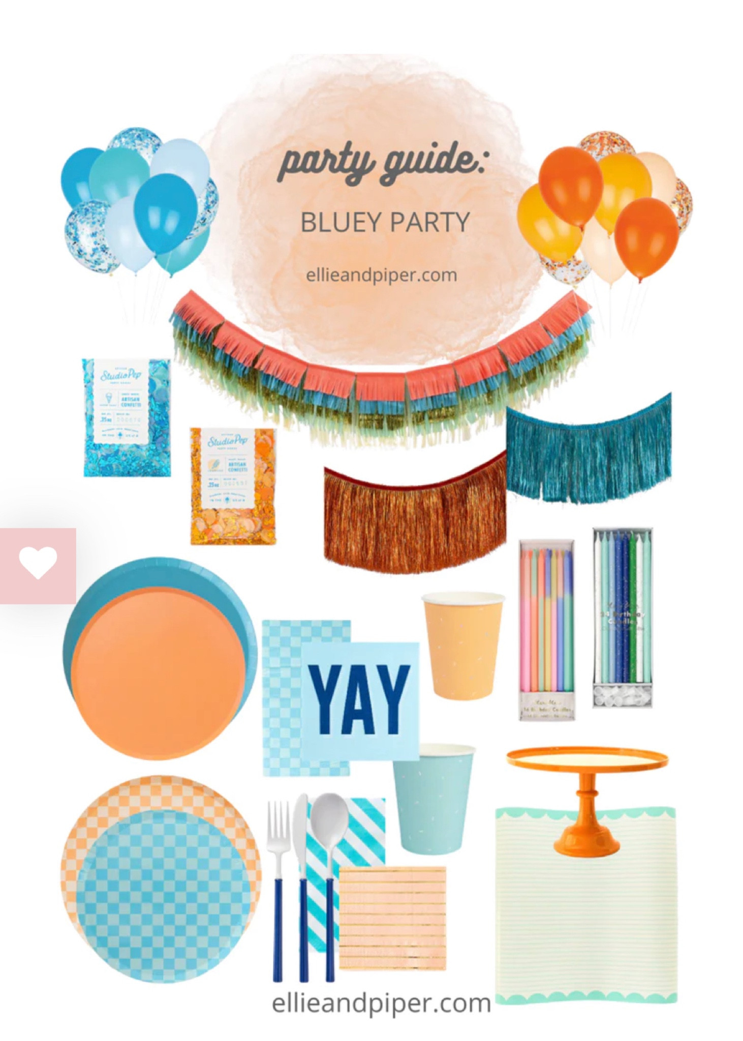 ✨Party Guide: Bluey Party for Boys by Ellie and Piper✨

Bounce and Giggle with Bluey: The Most Pawesome Party in Town!

Kids birthday gift guide
Kids birthday gift ideas
New item alert
Gifts for her
Gifts for him
Gift for teens 
Gifts for kids
Blue lover
Bar decor
Bar essentials 
Backyard entertainment 
Entertaining essentials 
Party styling 
Party planning 
Party decor
Party essentials 
Kitchen essentials
Dessert table
Party table setting
Housewarming gift guide 
Hostess gift guide 
Just because gift
Party backdrop ideas
Balloon garland 
Shop small
Meri Meri 
Ellie and Piper
CamiMonet 
Kailo Chic
Party piñata 
Mini piñatas 
Pastel cups
Pastel plates
Gift baskets
Party pennant flags
Dessert table decor
Gift tags
Party favors
Book shelf decor
Photo Prop
Birthday Party Decor
Baby Shower Decor
Cake stand
Napkins
Cutlery 
Baby shower decor
Confetti 
Daisy Balloons 
Jumbo number balloons

#LTKGifts #LTKGiftGuide 
#liketkit #LTKstyletip #LTKsalealert #LTKunder100 #LTKfamily #LTKFind #LTKunder50 #LTKSeasonal #LTKkids #LTKFind 

#LTKbaby #LTKbump #LTKhome