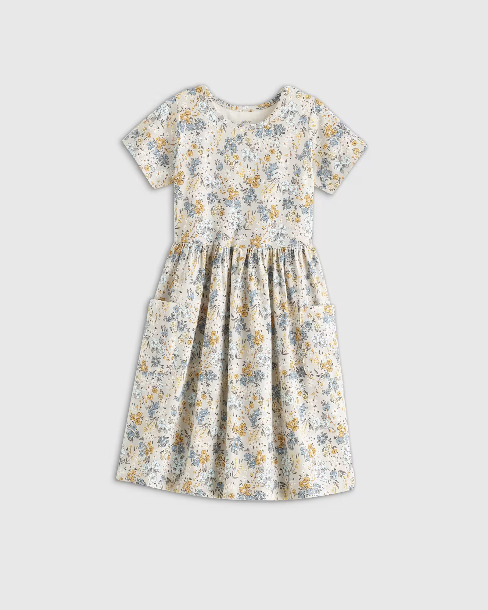 Organic Cotton Fit and Flare Pocket Dress | Quince