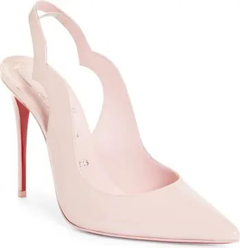 Christian Louboutin Hot Chick Pointed Toe Slingback Pump | Nordstrom | Nordstrom