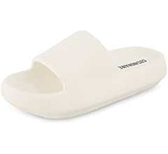 CUSHIONAIRE Women's Feather recovery slide sandals with +Comfort | Amazon (US)