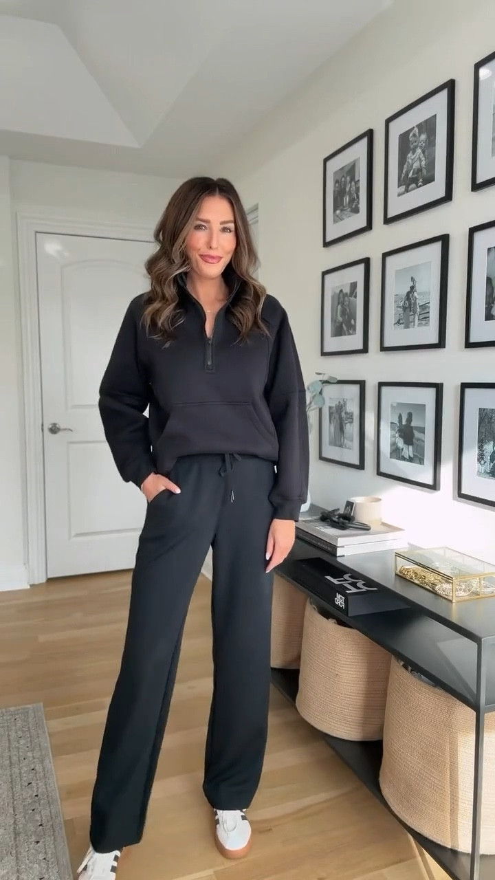 These Amazon outfits are mom-life essentials! // Wearing a small in everything - the pants come in length options. Wearing the longest inseam in both - I'm 5'8" for reference #loungewear #amazonfinds #cozydays #amazoncreatorfinds #founditonamazon #womens #fashion

#LTKSeasonal #LTKFindsUnder50 #LTKActive