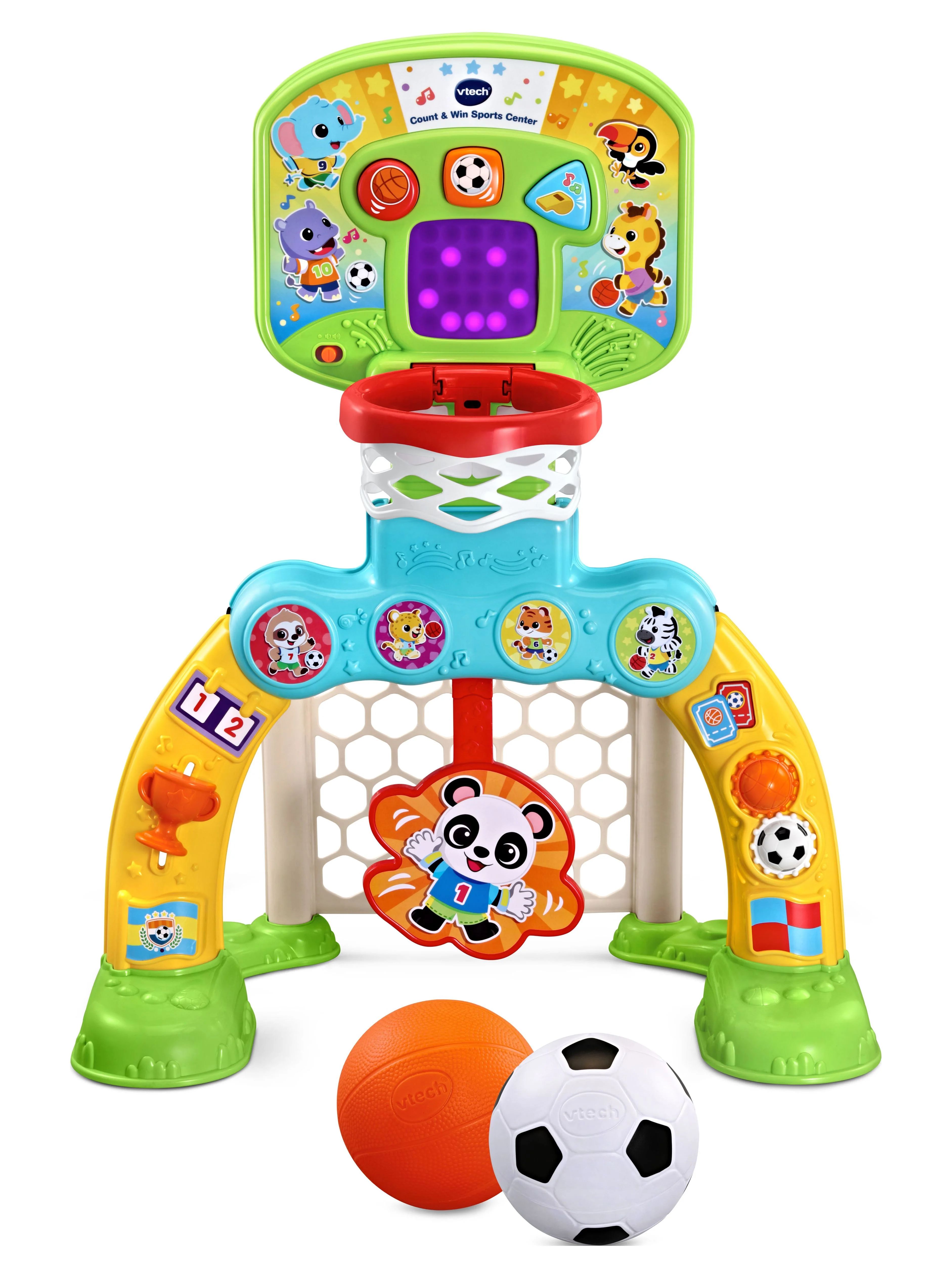 VTech Count & Win Sports Center, Basketball and Soccer Toy for Toddlers, Teaches Physical Activit... | Walmart (US)