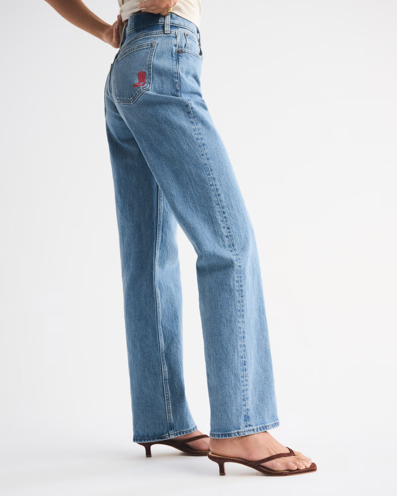 High Rise 90s Relaxed Jean | Abercrombie & Fitch (US)