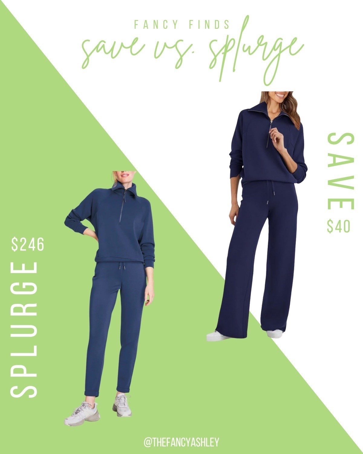 Save or Splurge: Spanx vs Amazon! Wearing XS petite Spanx set and XS Amazon set. Comes in SO many color options. Perfect cozy lounge set for fall and winter. Use code FANCYXSPANX for 10% off Spanx set!  

#LTKFindsUnder100 #LTKSeasonal #LTKActive