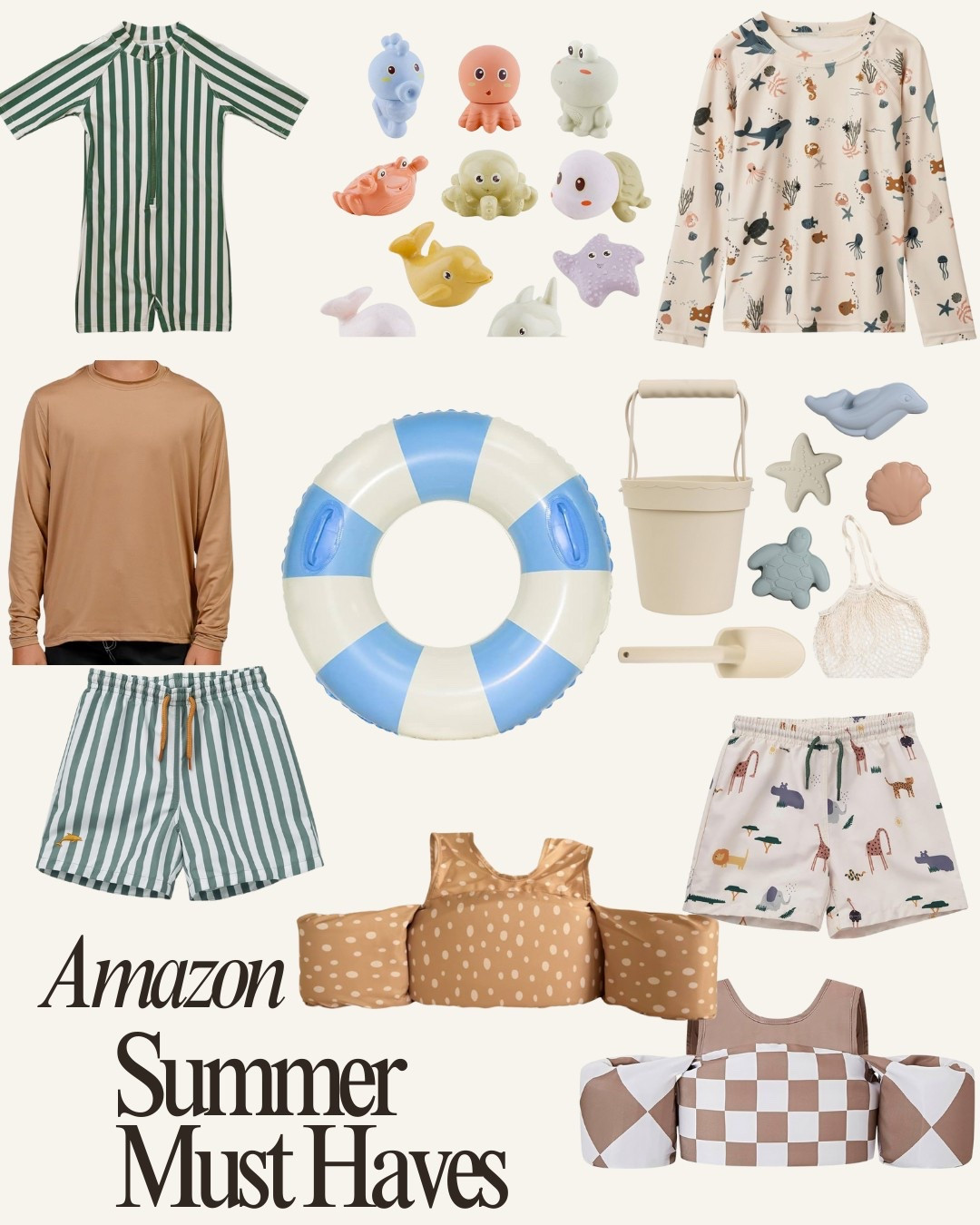 Amazon Summer must have pool and beach gear! 

#LTKFindsUnder100 #LTKKids #LTKSwim