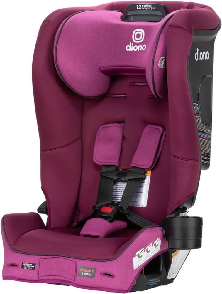 Diono Radian 3R SafePlus, All-in-One Convertible Car Seat, Rear and Forward Facing, SafePlus Engi... | Amazon (US)