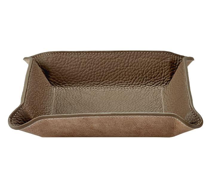 Emery Leather Catchall | Pottery Barn (US)