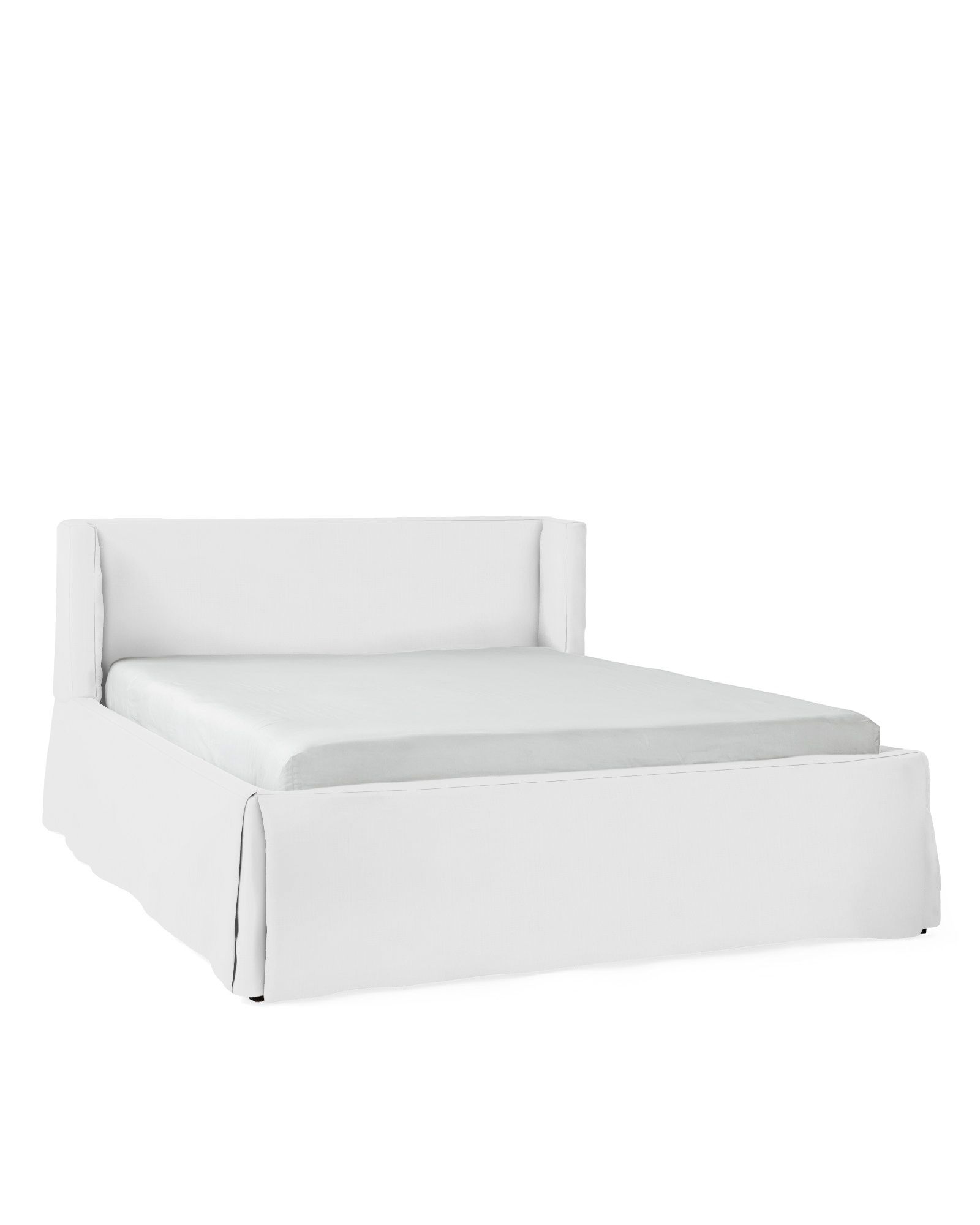 Broderick Slipcovered Bed | Serena and Lily