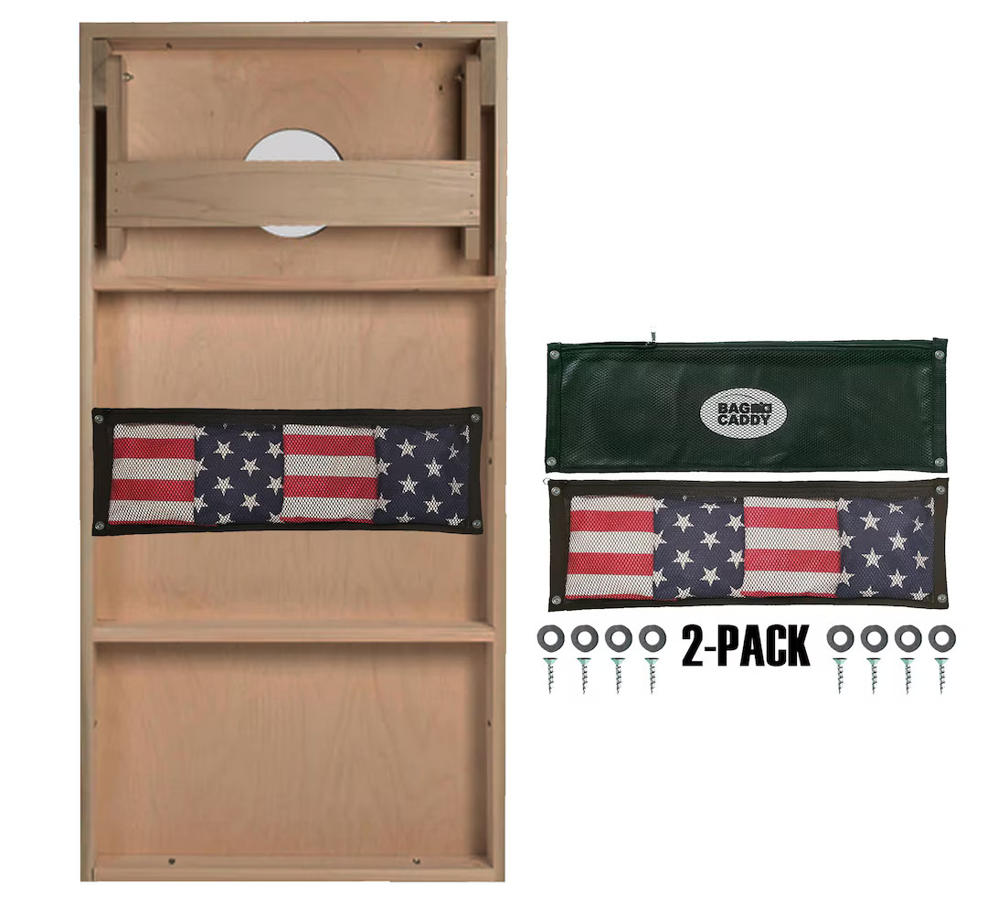 Cornhole Bag Caddy (double-pack) | Corn Hole Bag Storage - Etsy | Etsy (US)