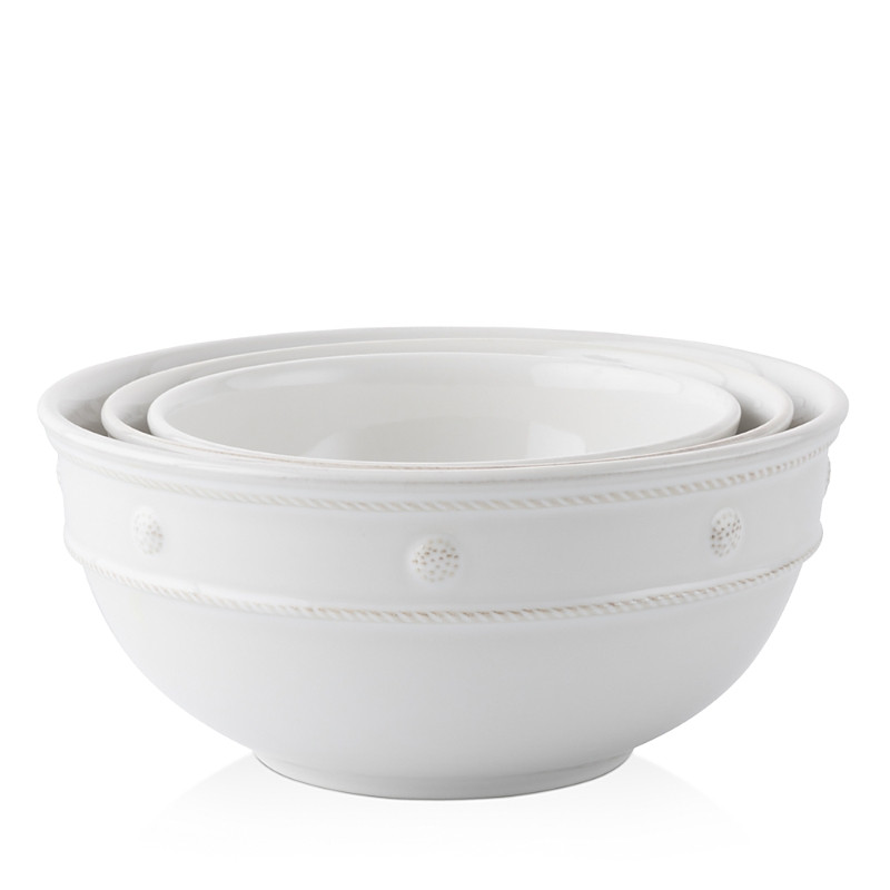 Juliska Berry & Thread Mixing Bowls, Whitewash, Set of 3 | Bloomingdale's (US)