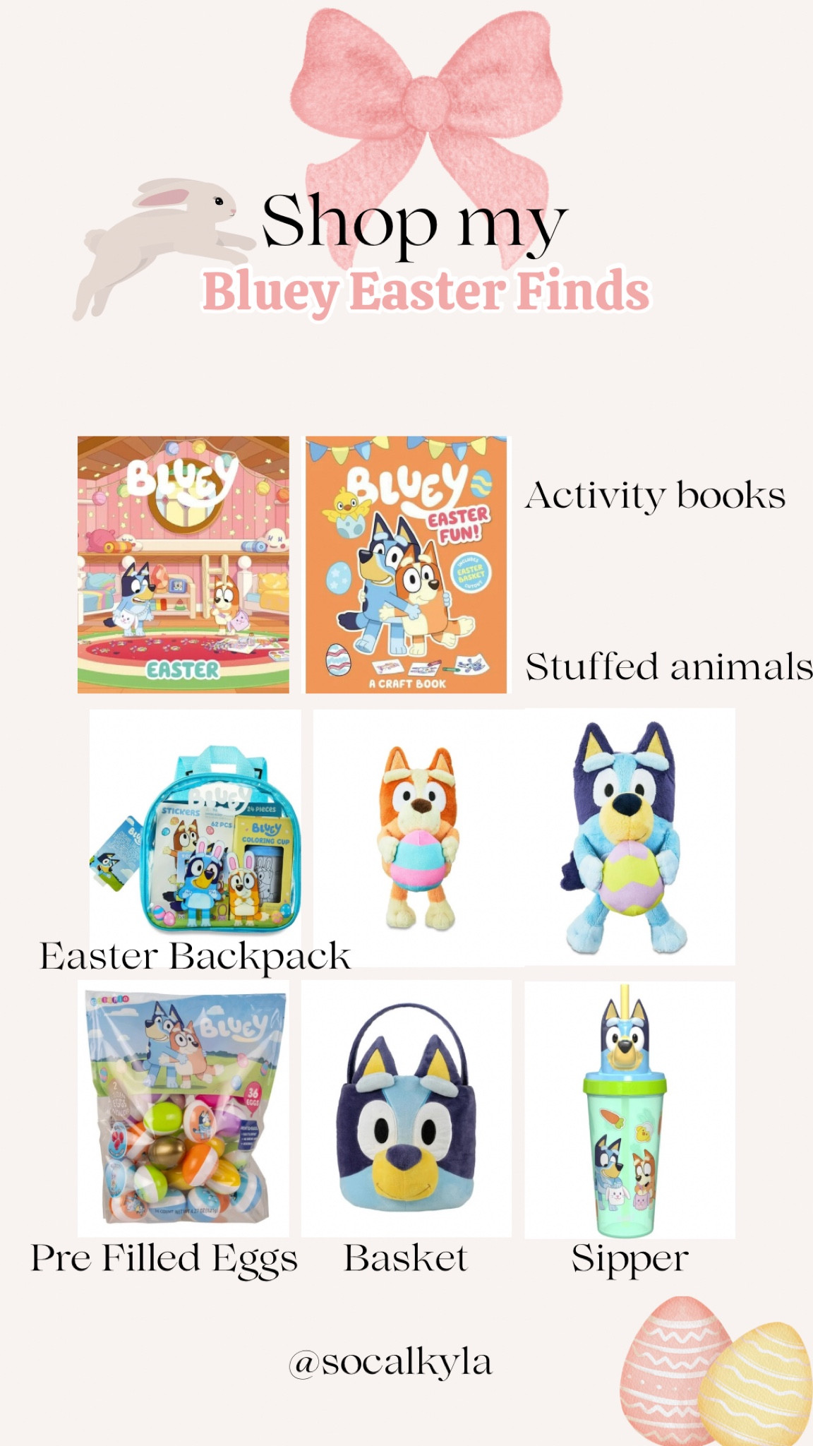 Bluey Easter Finds at Walmart 

#LTKSeasonal
