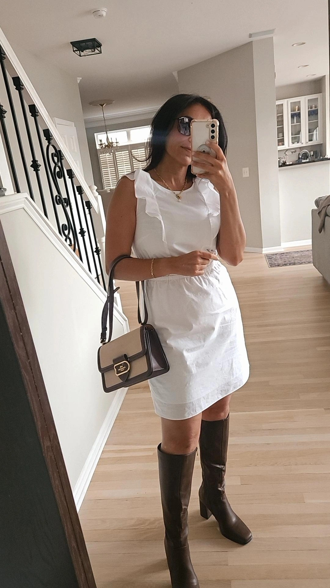White dress? Turn it into a fall outfit! 

#LTKFallSale #LTKSeasonal #LTKOver40