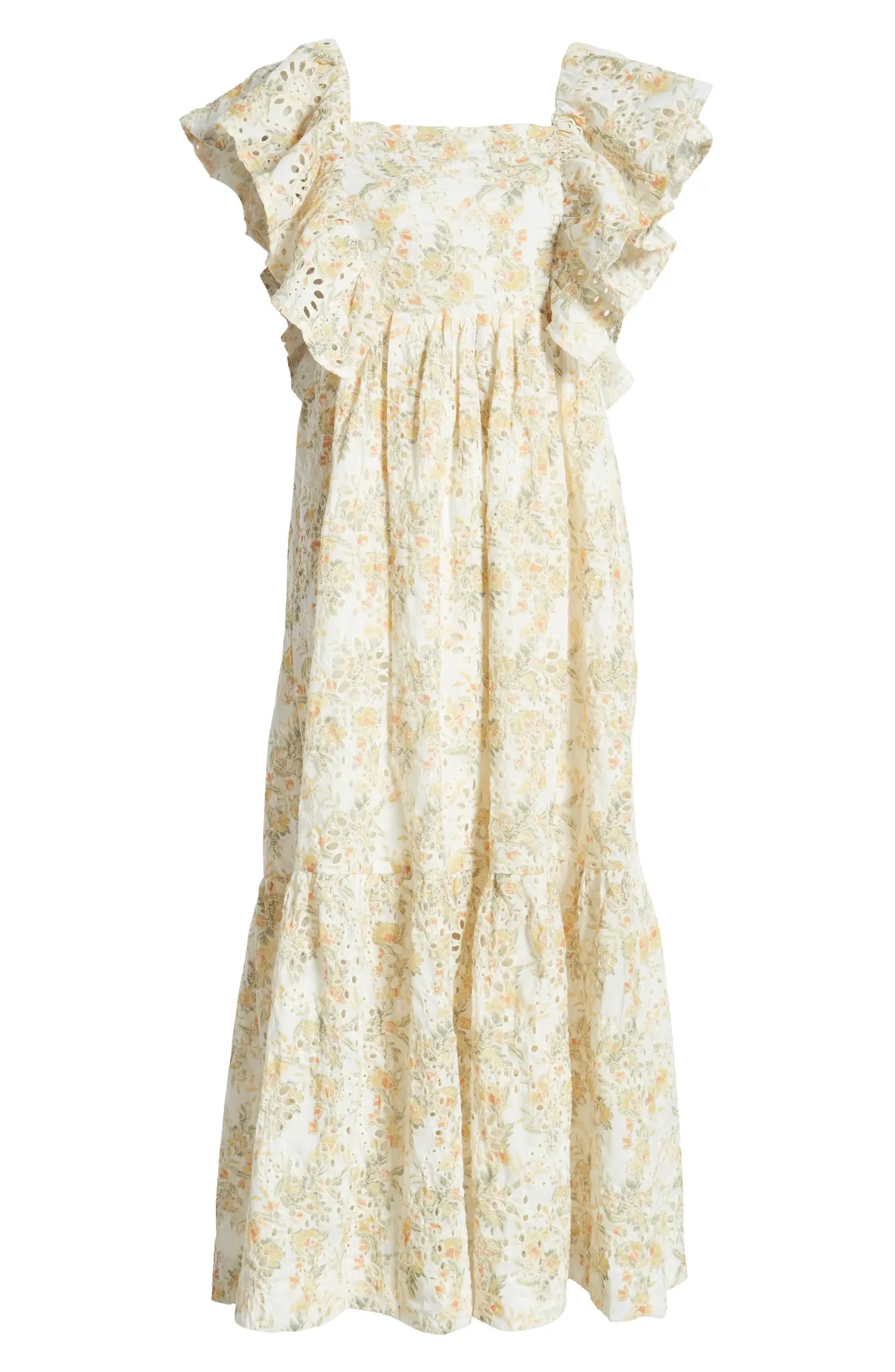 En Saison Opposites Floral Eyelet Dress | Nordstrom | Nordstrom